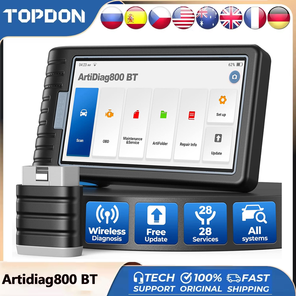 Topdon Tc001 Thermal Camera - TOPDON ArtiDiag800 BT Ferramenta de Diagnóstico