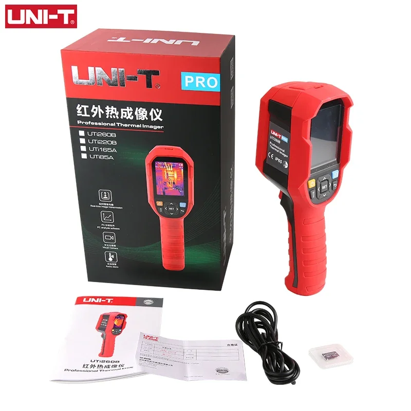 Thermal Imaging Camera 256X192 - Câmera Termográfica Infravermelha UNI-T 256X192 Pixels,