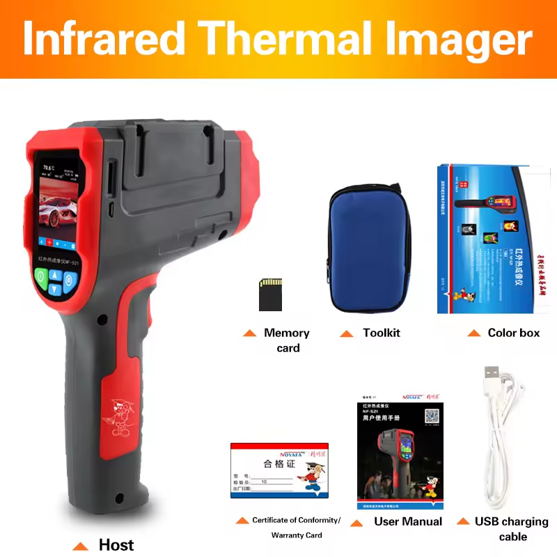 Câmera de Medição de Temperatu - Nf 521 Thermal Imaging Camera avaliação e preço