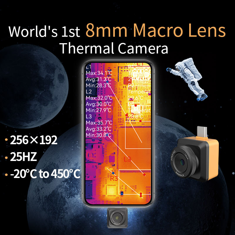 InfiRay T2S + Câmera Térmica I - Infiray P2 Pro Macro Lens avaliação e preço