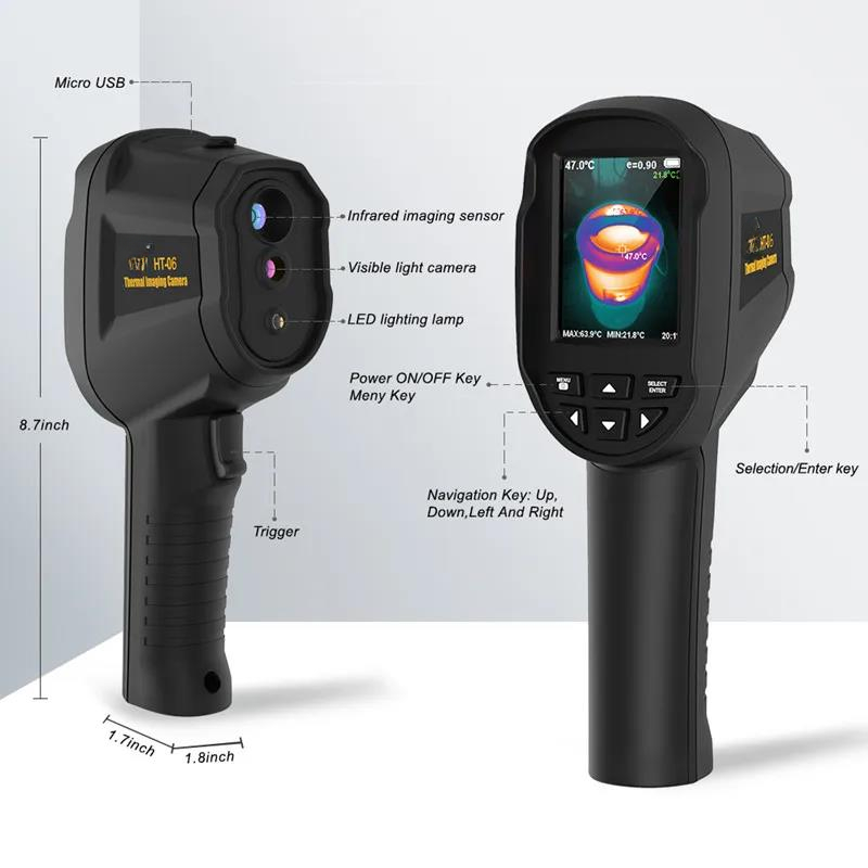 HT-06, câmera térmica portátil - Thermal Imaging Camera 256X192 avaliação e preço