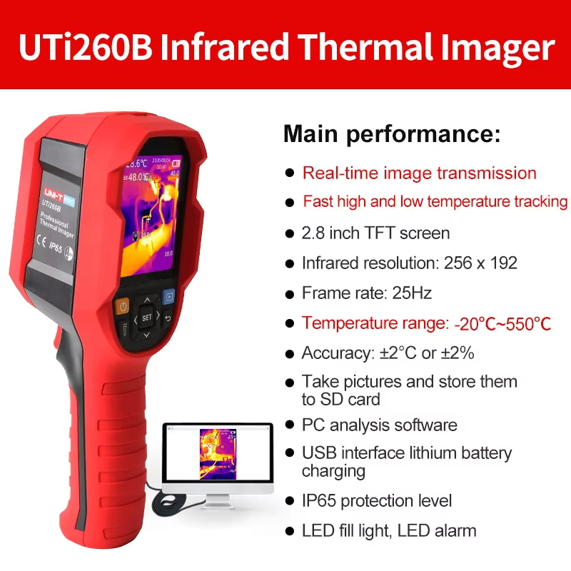 Câmera Termográfica Infraverme - Thermal Imaging Camera 256X192 avaliação e preço