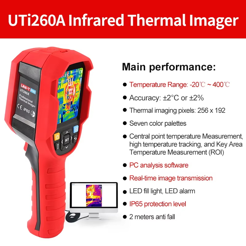 Câmera Termográfica Infraverme - Thermal Imaging Camera 256X192 avaliação e preço